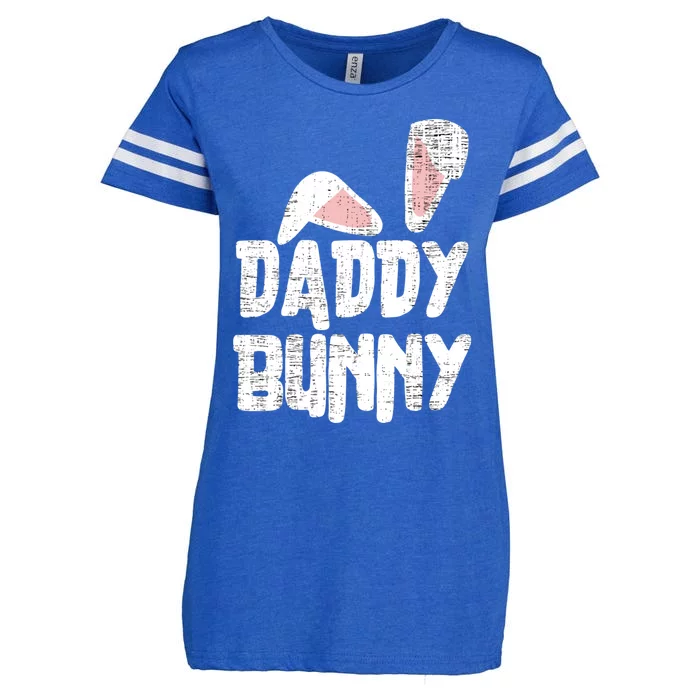 Funny Daddy Bunny Ears Easter Family Matching Father Dad Gift Enza Ladies Jersey Football T-Shirt