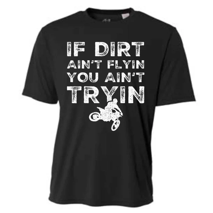 Funny Dirt Bike Riding Mx Motocross Rider Supercross Cooling Performance Crew T-Shirt