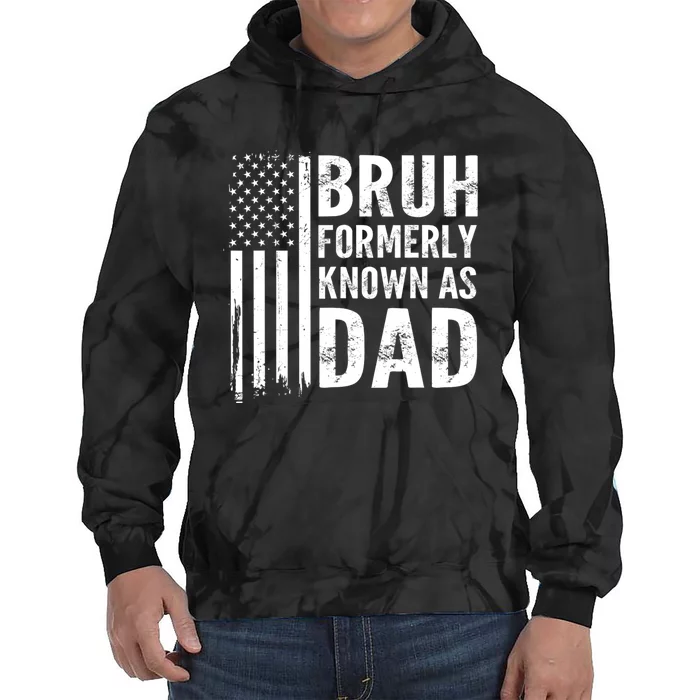 Funny Dad Bruh Formerly Known As Dad Tie Dye Hoodie