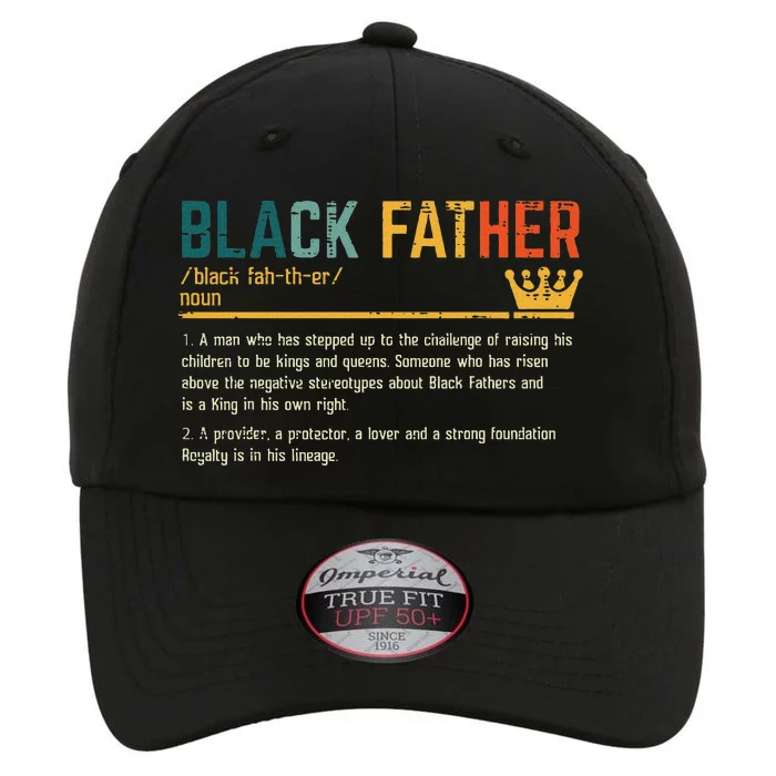 Fathers Day Black Father Definition African American Dad The Original Performance Cap