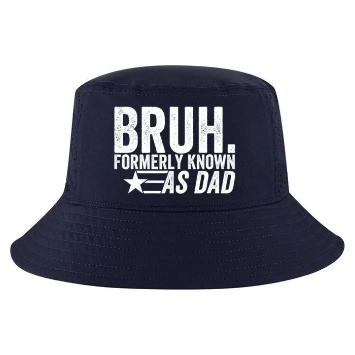 Funny Dad Bruh Formerly Known As Dad Cool Comfort Performance Bucket Hat