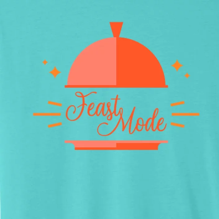 Funny Dinner Bell Holiday Feast Mode Cute Gift ChromaSoft Performance T-Shirt