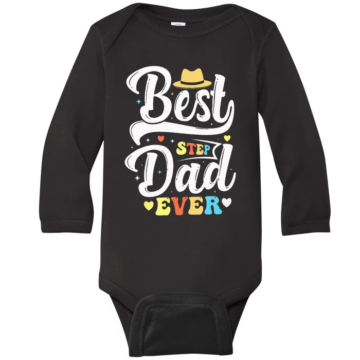 Father Day Best Dad Ever From Daughter Son Mom Baby Long Sleeve Bodysuit