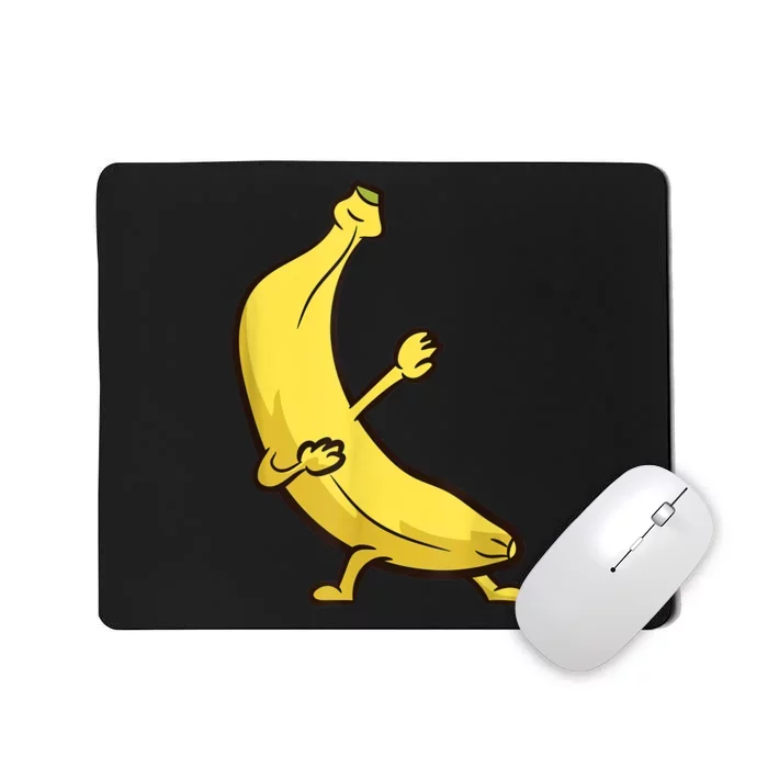 Funny Dabbing Banana Cool Banana Dab Fruit Mousepad