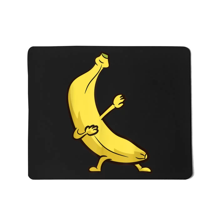 Funny Dabbing Banana Cool Banana Dab Fruit Mousepad