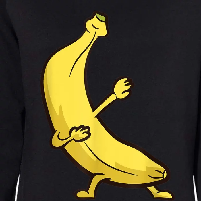 Funny Dabbing Banana Cool Banana Dab Fruit Womens California Wash Sweatshirt