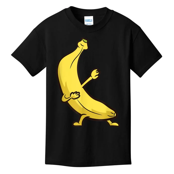 Funny Dabbing Banana Cool Banana Dab Fruit Kids T-Shirt