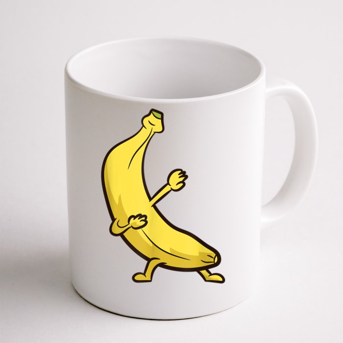 Funny Dabbing Banana Cool Banana Dab Fruit Front & Back Coffee Mug