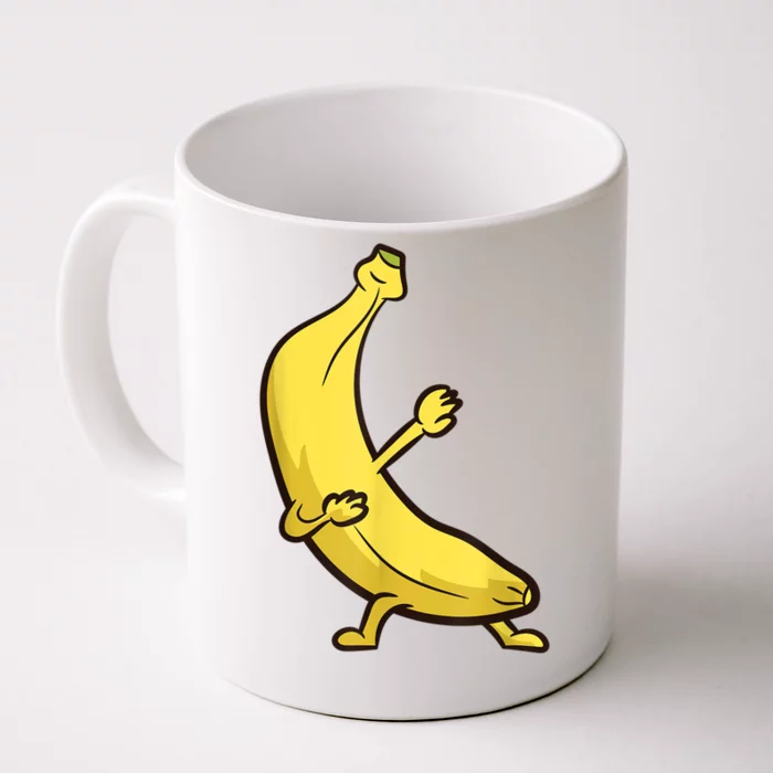 Funny Dabbing Banana Cool Banana Dab Fruit Front & Back Coffee Mug