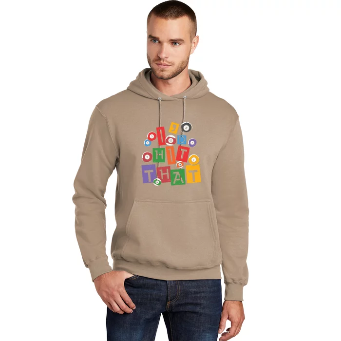 Father's Day Billiards Dad I'd Hit That Gift For Dad Hoodie