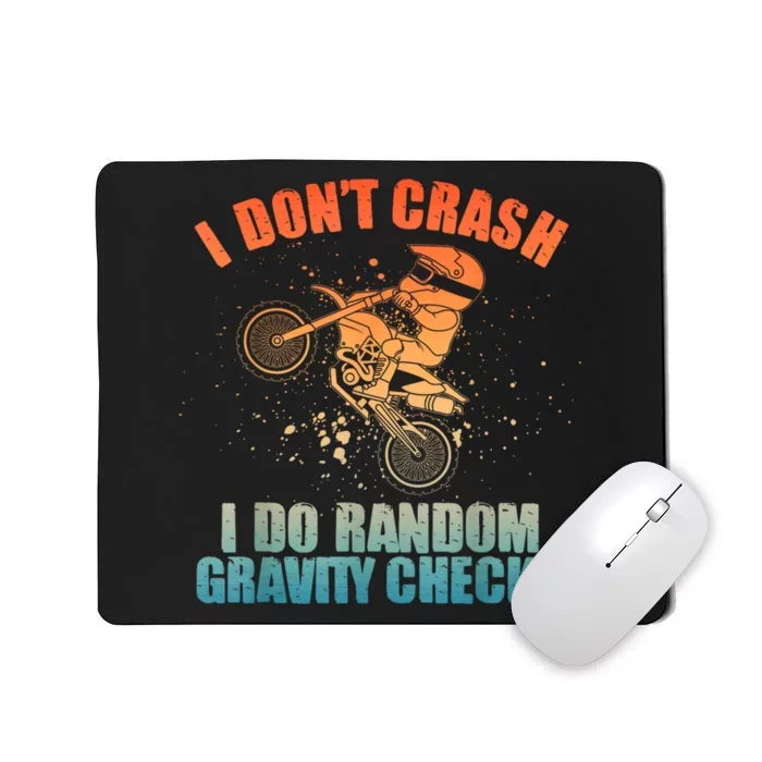 Funny Dirt Bike For Women Motocross Dirtbike Lover Mousepad