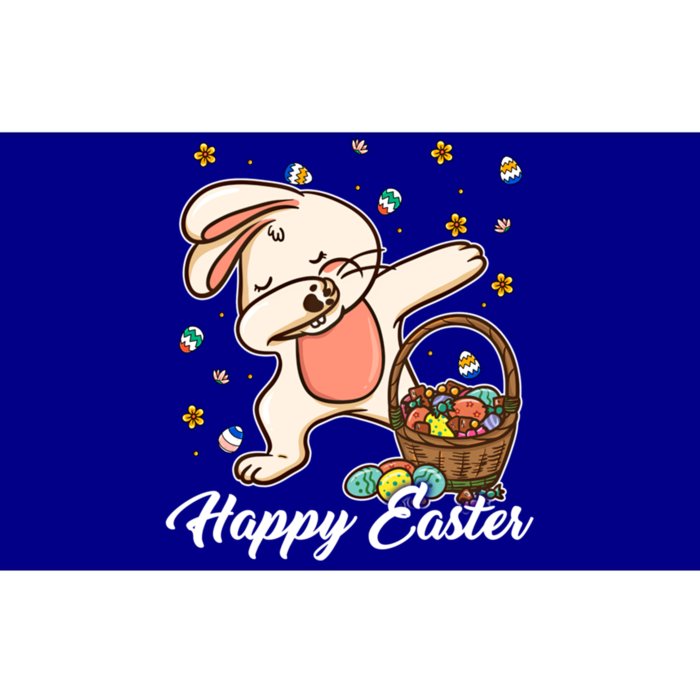 Funny Dabbing Bunny Happy Easter Day Funny Gift Gift Bumper Sticker