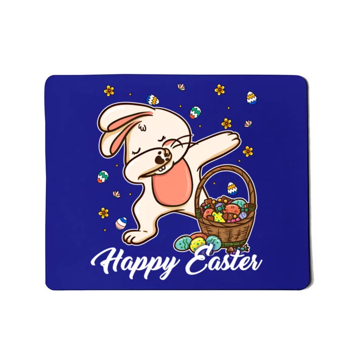 Funny Dabbing Bunny Happy Easter Day Funny Gift Gift Mousepad