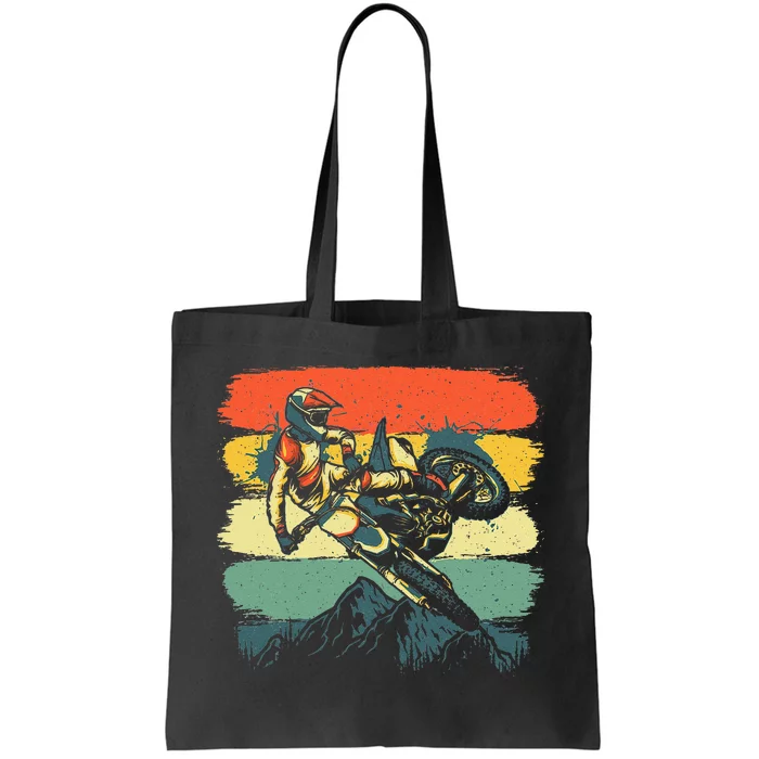 Funny Dirt Bike For Men Women Kids Dirtbike Motorbike Lovers Tote Bag