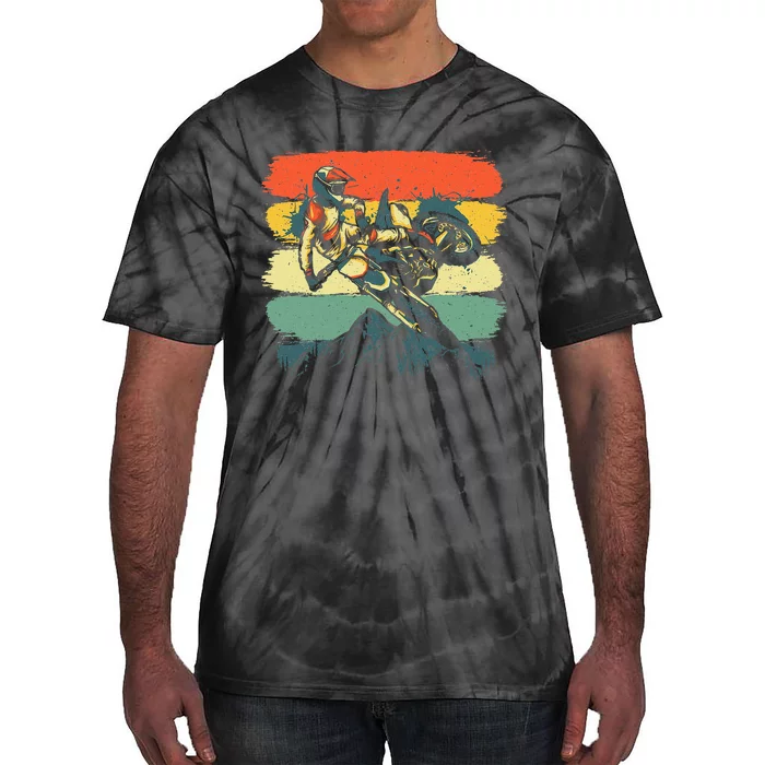 Funny Dirt Bike For Men Women Kids Dirtbike Motorbike Lovers Tie-Dye T-Shirt