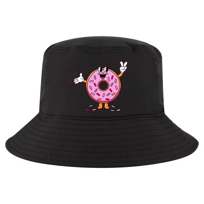 Funny Donut Boy Girl Donut Sprinkles Cool Comfort Performance Bucket Hat