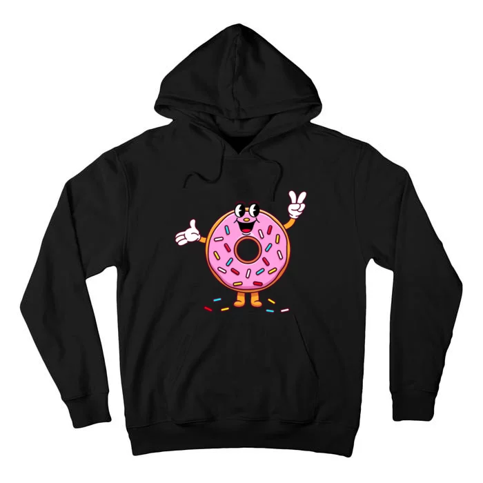 Funny Donut Boy Girl Donut Sprinkles Tall Hoodie