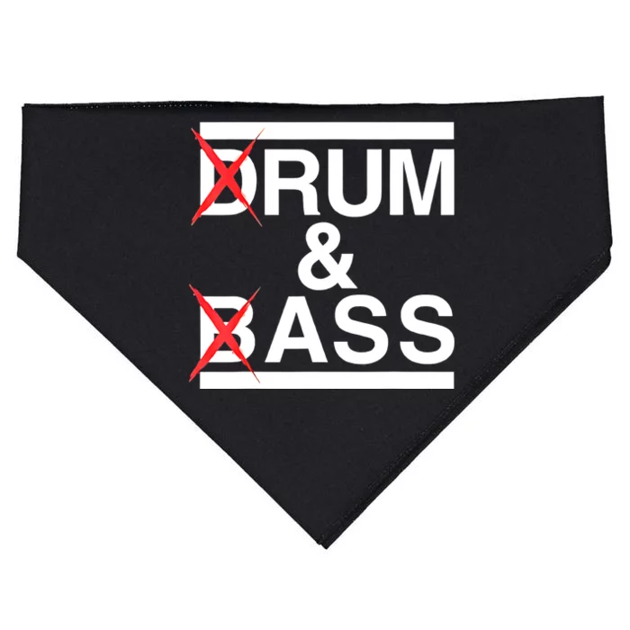 Funny Drum & Bass / Rum & Ass Lovers USA-Made Doggie Bandana