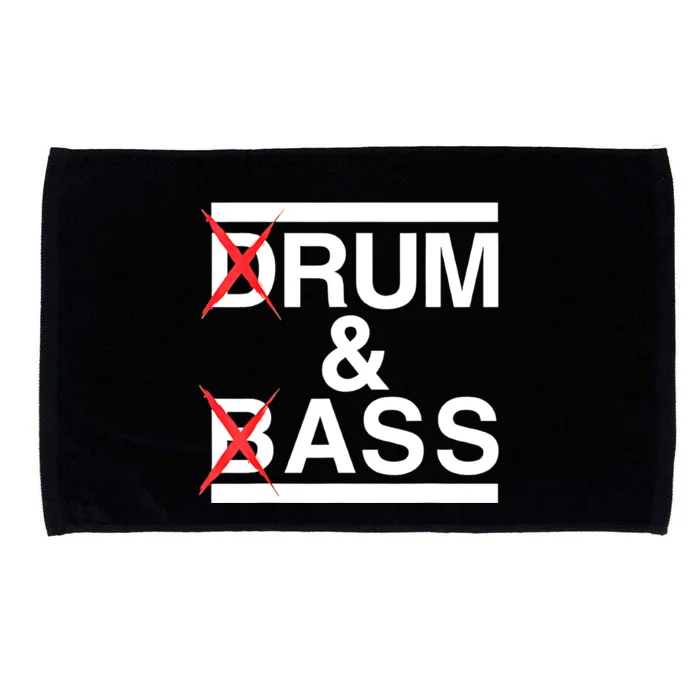 Funny Drum & Bass / Rum & Ass Lovers Microfiber Hand Towel