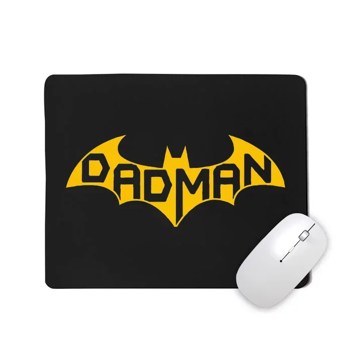 Funny Dad Birthday Present Idea Dadman Son Birth Mousepad