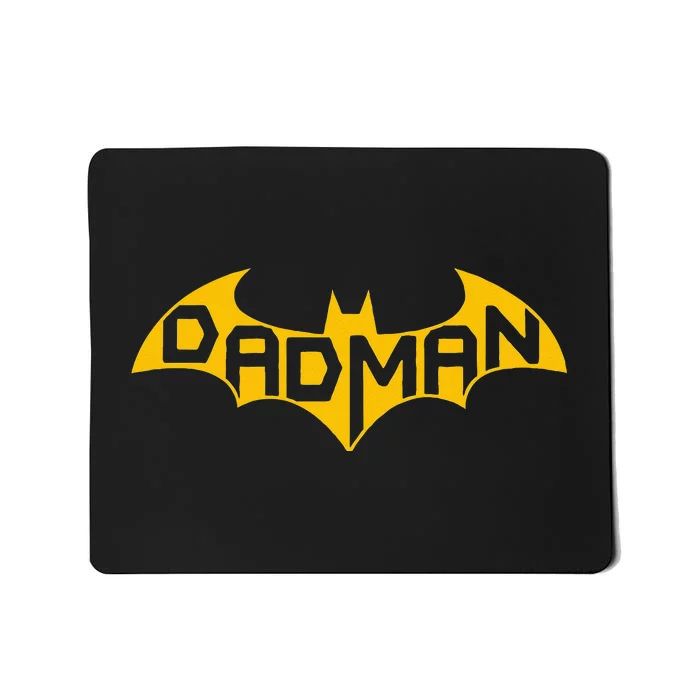 Funny Dad Birthday Present Idea Dadman Son Birth Mousepad