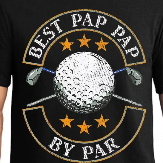 Father's Day Best Pap By Par Golf Gifts For Dad Grandpa Pajama Set