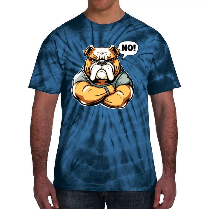 Funny Dog Bulldog No Tie-Dye T-Shirt