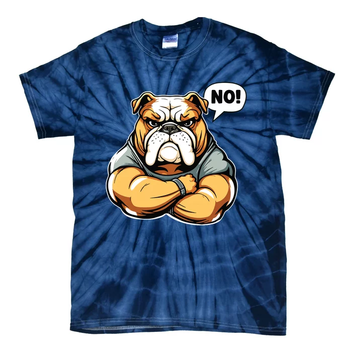 Funny Dog Bulldog No Tie-Dye T-Shirt