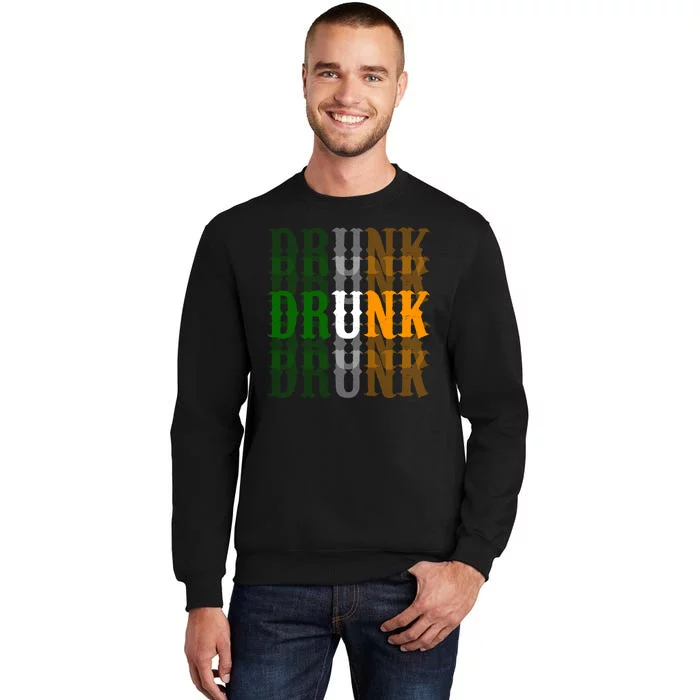 Funny Drunk Blur St Patricks Day Sweatshirt