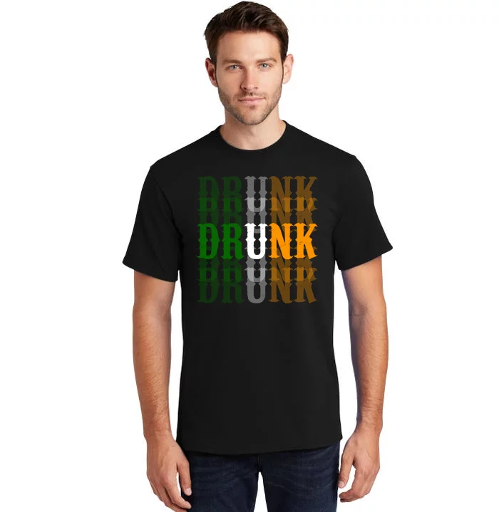 Funny Drunk Blur St Patricks Day Tall T-Shirt