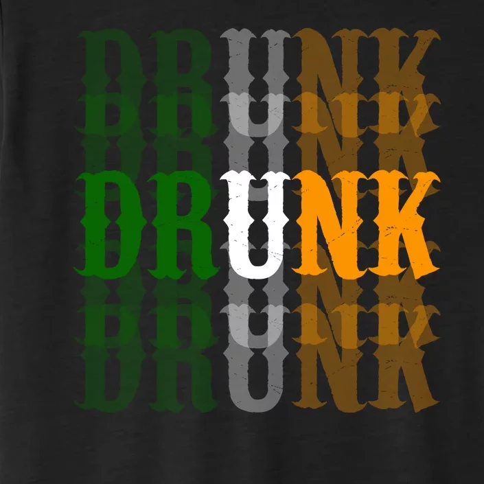 Funny Drunk Blur St Patricks Day ChromaSoft Performance T-Shirt