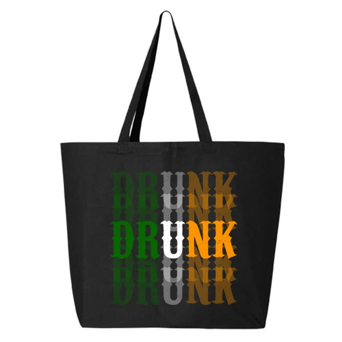 Funny Drunk Blur St Patricks Day 25L Jumbo Tote