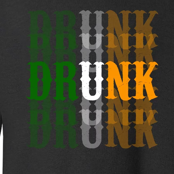 Funny Drunk Blur St Patricks Day Toddler Sweatshirt