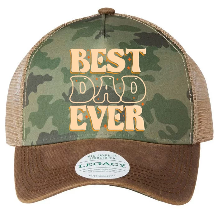 Father Day Best Dad Ever From Daughter Son Mom Kids Legacy Tie Dye Trucker Hat