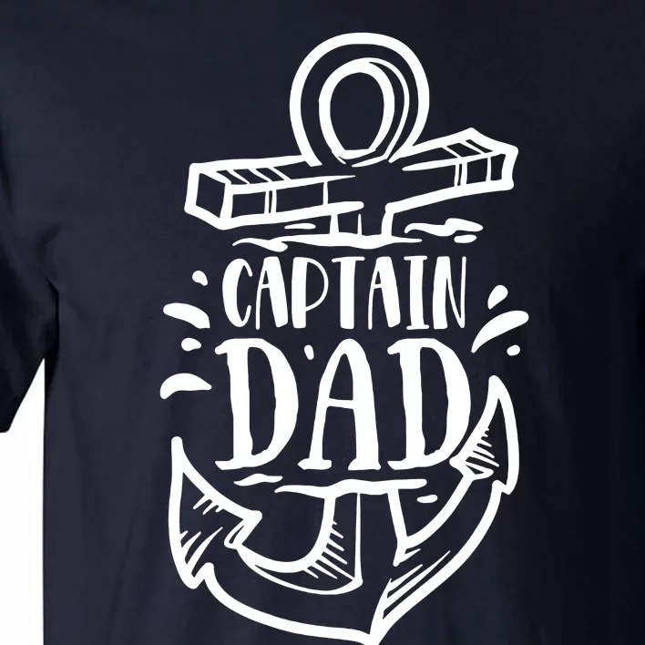 FatherS Day Captain Dad Tall T-Shirt