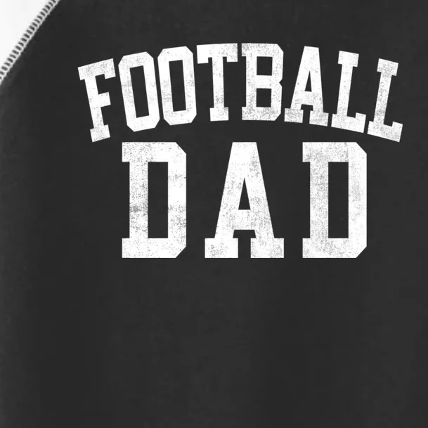 Football Dad Classic Bold Font FatherS Day Daddy Toddler Fine Jersey T-Shirt