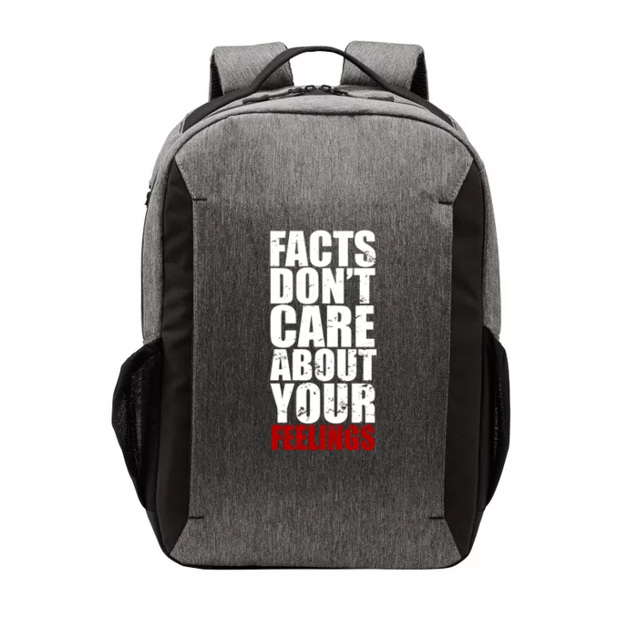 Facts Don't Care About Your Feelings Vector Backpack