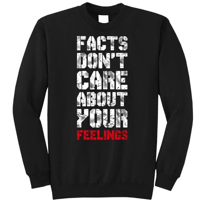 Facts Don't Care About Your Feelings Shirt, Ben Shapiro Shirt, Republican Shirt, Tall Sweatshirt