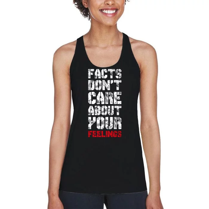 Facts Don't Care About Your Feelings Shirt, Ben Shapiro Shirt, Republican Shirt, Women's Racerback Tank