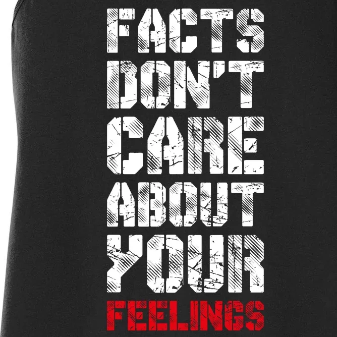 Facts Don't Care About Your Feelings Shirt, Ben Shapiro Shirt, Republican Shirt, Women's Racerback Tank