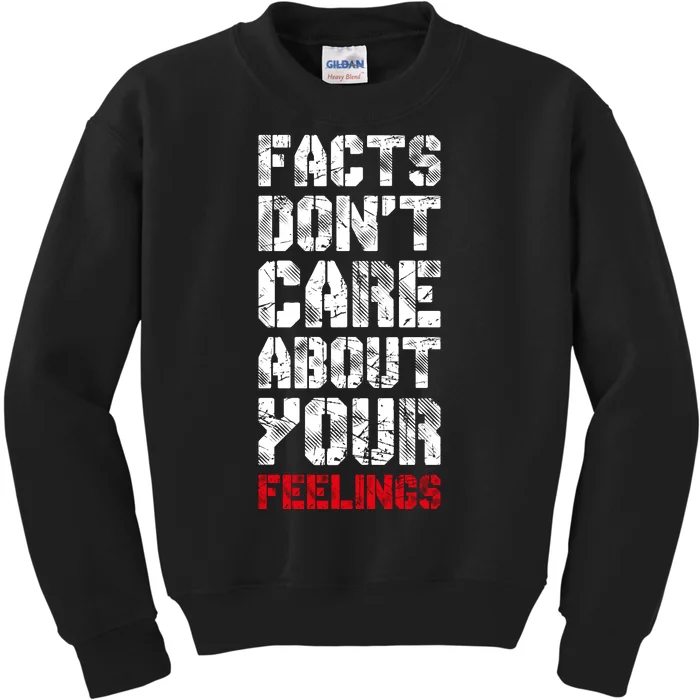 Facts Don't Care About Your Feelings Shirt, Ben Shapiro Shirt, Republican Shirt, Kids Sweatshirt