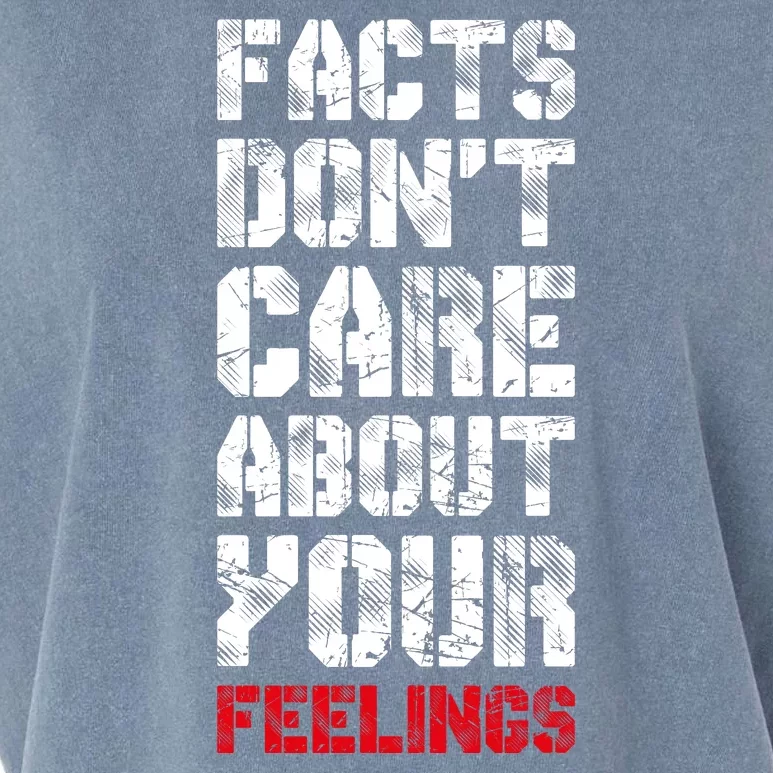 Facts Don't Care About Your Feelings Shirt, Ben Shapiro Shirt, Republican Shirt, Garment-Dyed Women's Muscle Tee