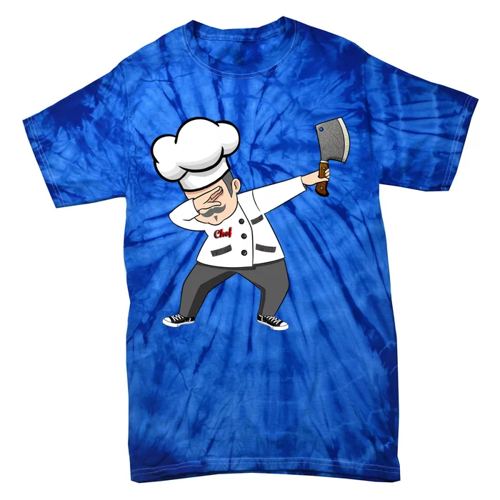 Funny Dabbing Chef Tee Dab Chef Gift Culinary Christmas Gift Tie-Dye T-Shirt