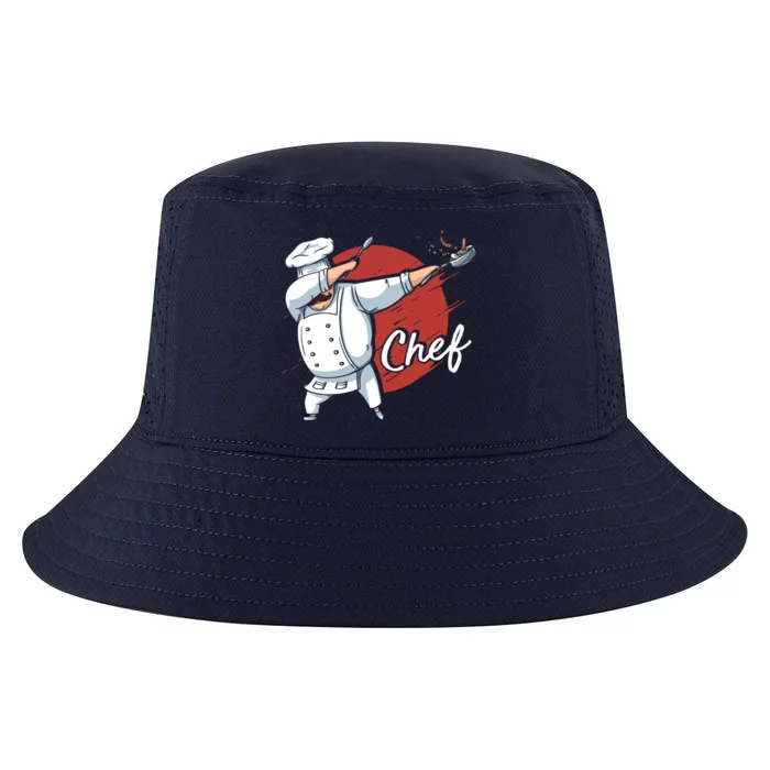 Funny Dabbing Chef Japan Flag Food Kitchen Cook Chef Gift Cool Comfort Performance Bucket Hat