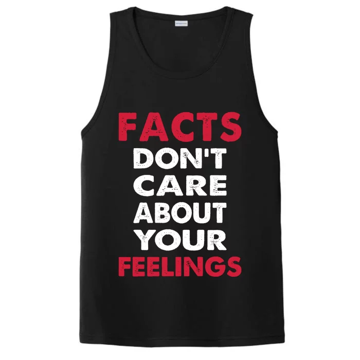 Facts Don't Care About Your Feelings Shirt, Ben Shapiro Shirt, Republican Shirt, Performance Tank