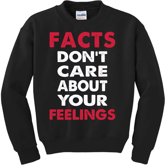 Facts Don't Care About Your Feelings Shirt, Ben Shapiro Shirt, Republican Shirt, Kids Sweatshirt