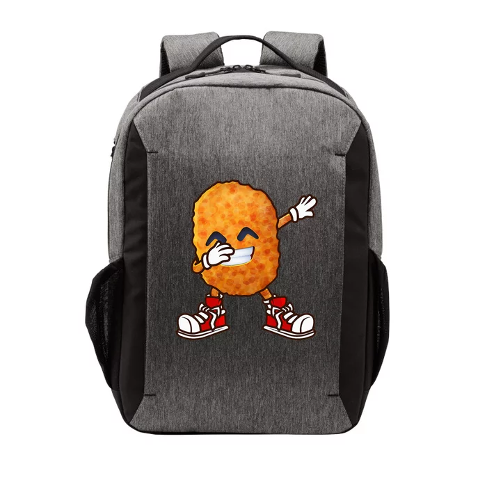 Funny Dabbing Chicken Nuggets Design Nugget Lover Vector Backpack