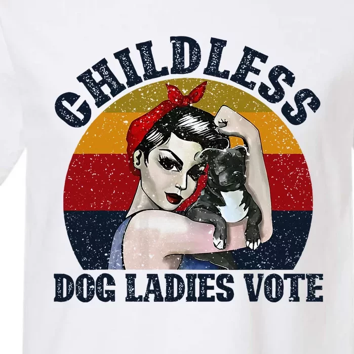 Funny Dog Childless Dog Ladies Vote The Riveter Garment-Dyed Heavyweight T-Shirt