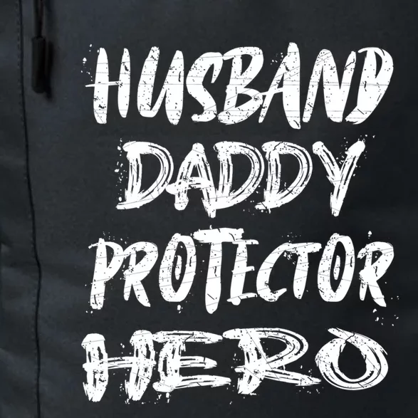 Fathers Day Cute Gift Husband Daddy Protector Hero Gift Daily Commute Backpack