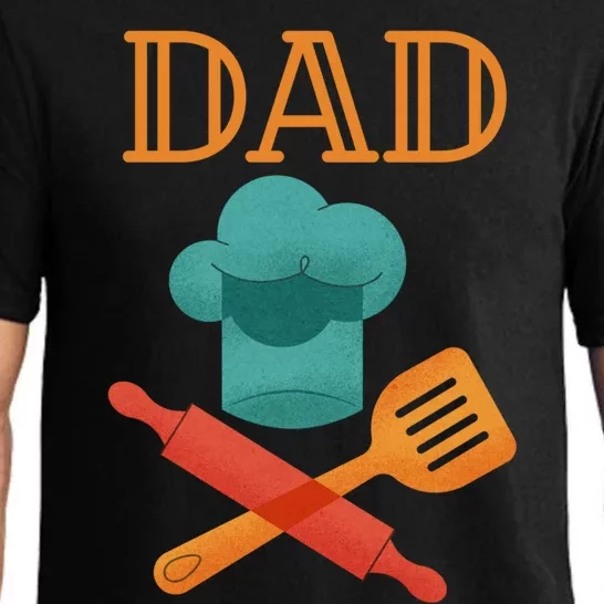 Fathers Day Cook Chef Baker For Dad Gift Pajama Set